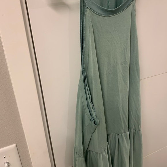 Kimchi‎ Blue Smocked Teal Tank Top Blue Green - Picture 4 of 5